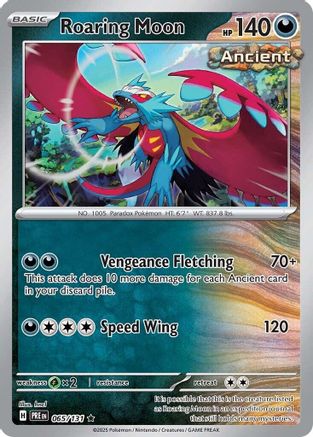 Roaring Moon 011/015 - M24 McDonalds Holofoil