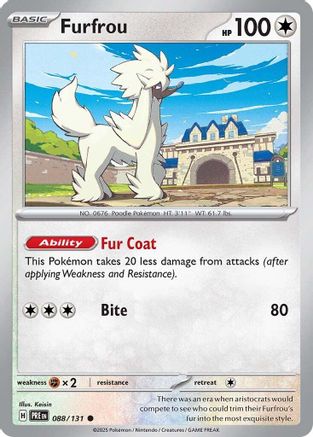 Furfrou 88 - SV Prismatic Evolutions