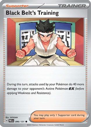 Black Belt's Training - 096/131 96 - SV Prismatic Evolutions