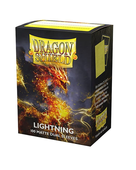 Dragon Shield Standard Size 100ct Sleeves Lightning