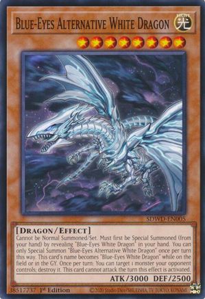 Blue-Eyes Alternative White Dragon - SDWD-EN005 - Structure Deck: Blue-Eyes White Destiny Unlimited