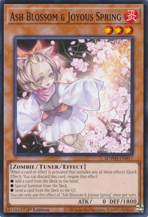 Ash Blossom & Joyous Spring - SDWD-EN017 - Structure Deck: Blue-Eyes White Destiny Unlimited