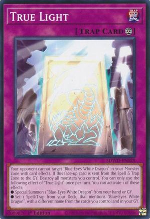 True Light - SDWD-EN028 - Structure Deck: Blue-Eyes White Destiny Unlimited