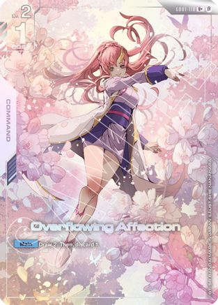 Overflowing Affection (U+) - GD01-118 - Edition Beta Holofoil