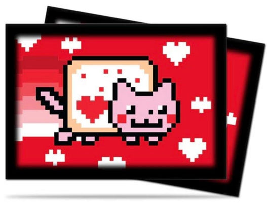 Ultra Pro Nyan Cat Valentine Small Yugioh Size Sleeves