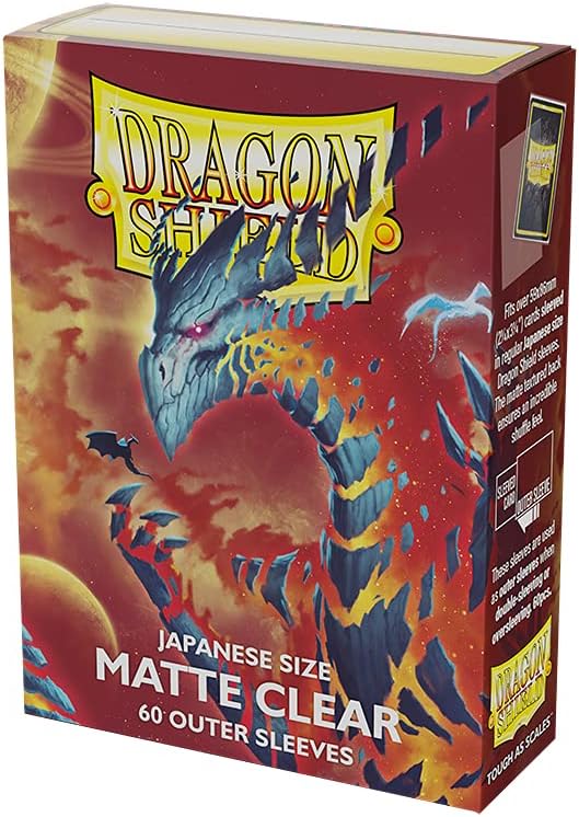 Dragon Shield YGO japanese matte clear sleeves