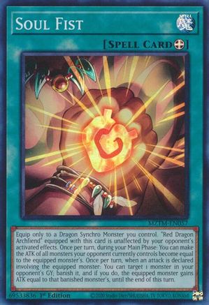 Soul Fist (MZTM-EN057) - Maze of the Master 1st Edition