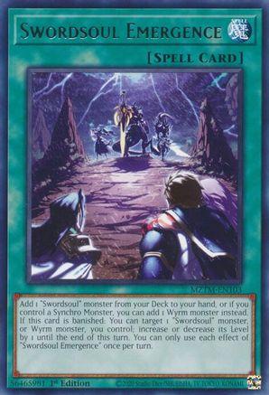 Swordsoul Emergence (MZTM-EN103) - Maze of the Master 1st Edition