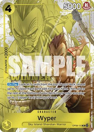 Wyper (Winner Pack 2025 Vol. 2) (OP06-114) - One Piece Promotion Cards Foil