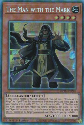 The Man with the Mark (Collector's Rare) (MZTM-EN001) - Maze of the Master 1st Edition