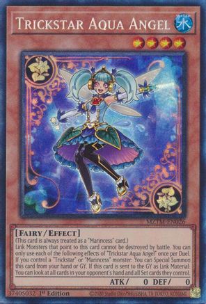 Trickstar Aqua Angel (Collector's Rare) (MZTM-EN026) - Maze of the Master 1st Edition