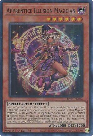 Apprentice Illusion Magician (RA04-EN023) - Quarter Century Stampede 1st Edition