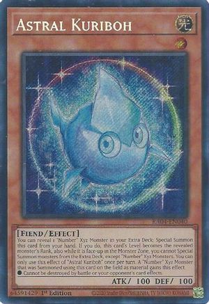 Astral Kuriboh (Secret Rare) (RA04-EN040) - Quarter Century Stampede 1st Edition