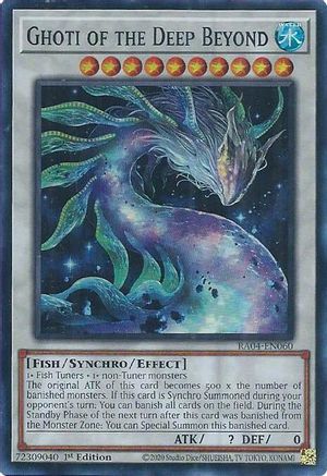 Ghoti of the Deep Beyond (RA04-EN060) - Quarter Century Stampede 1st Edition