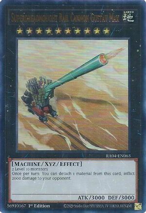 Superdreadnought Rail Cannon Gustav Max (UR) (RA04-EN063) - Quarter Century Stampede 1st Edition