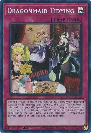 Dragonmaid Tidying (RA04-EN102) - Quarter Century Stampede 1st Edition