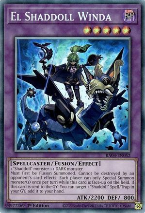 El Shaddoll Winda (PCR) (RA04-EN052) - Quarter Century Stampede