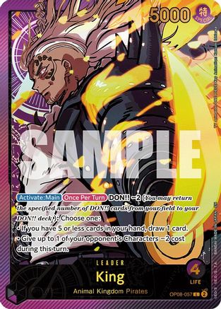 King (SPR) (OP08-057) - Extra Booster: Anime 25th Collection