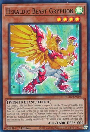 Heraldic Beast Gryphon (ALIN-EN009) - Alliance Insight