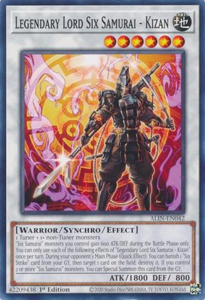 Legendary Lord Six Samurai - Kizan (ALIN-EN042) - Alliance Insight