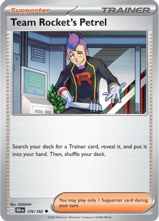 Team Rocket's Petrel - 176/182 176 - SV10 Destined Rivals