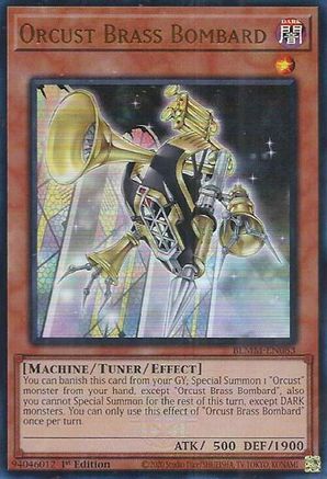 Orcust Brass Bombard (BLMM-EN083) - Battles of Legend: Monster Mayhem 1st Edition
