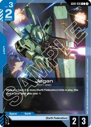 Jegan - GD01-016 - Newtype Rising
