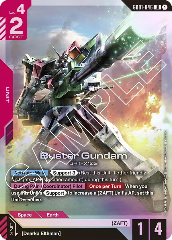 Buster Gundam - Newtype Rising (GD01)