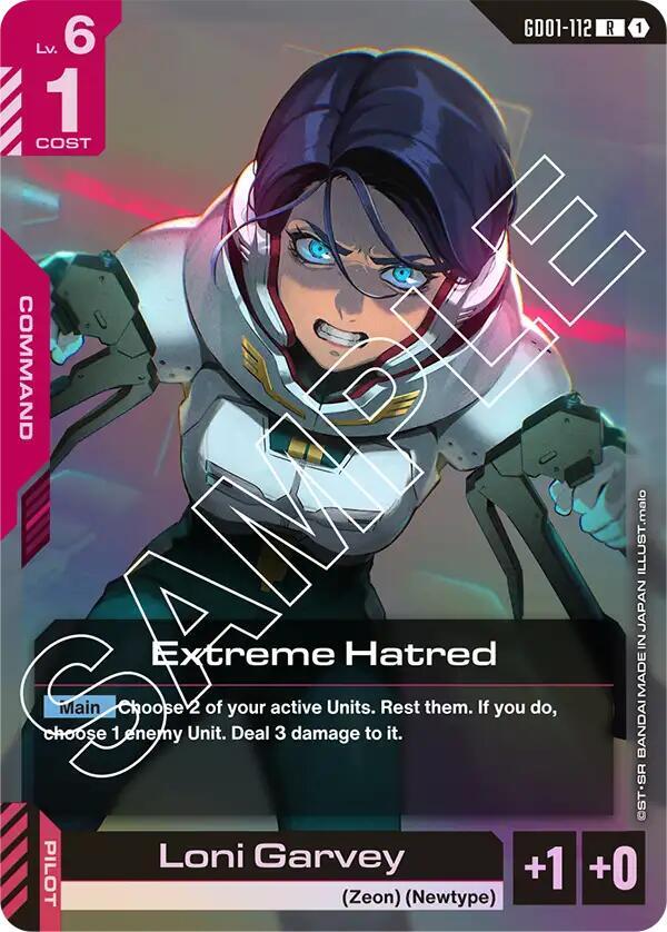 Extreme Hatred - Newtype Rising (GD01)