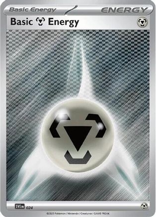 Basic Metal Energy - 24 - SVE Scarlet & Violet Energies