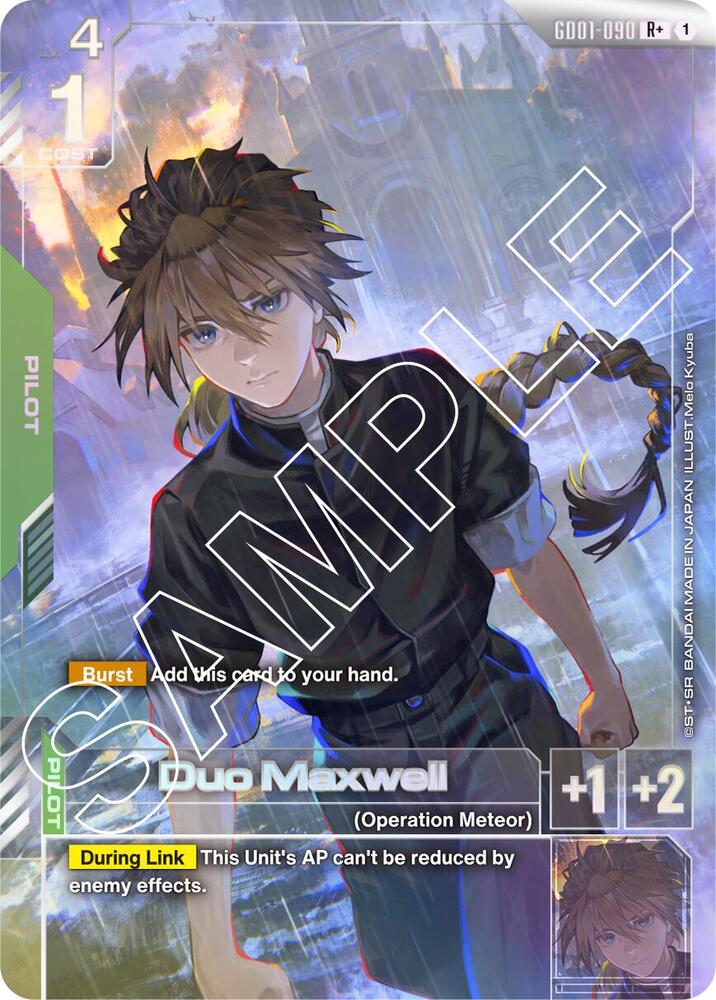 Duo Maxwell (R+) - Newtype Rising (GD01)