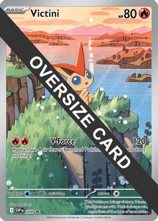 Victini - 208 - Jumbo Cards Holofoil