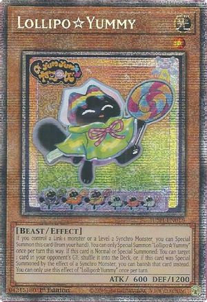 LollipoYummy (Starlight Rare) (JUSH-EN018) - Justice Hunters 1st Edition