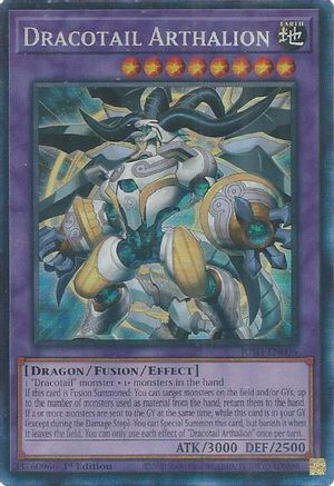 Dracotail Arthalion (CR) (JUSH-EN006) - Justice Hunters 1st Edition