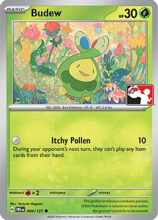 Budew - 004/131 - Prize Pack Series Cards Holofoil
