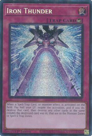 Iron Thunder (MP25-EN058) - 2025 Mega-Pack 1st Edition