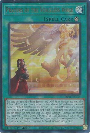 Prayers of the Voiceless Voice - MP25-EN169 - 2025 Mega-Pack 1st Edition