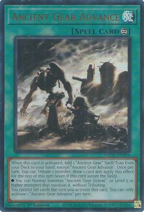 Ancient Gear Advance - MP25-EN194 - 2025 Mega-Pack 1st Edition