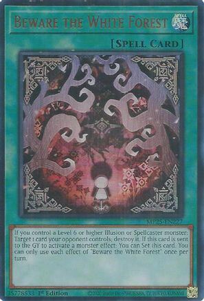 Beware the White Forest - MP25-EN227 - 2025 Mega-Pack 1st Edition