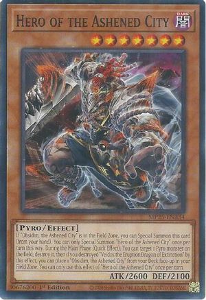 Hero of the Ashened City - MP25-EN334 - 2025 Mega-Pack 1st Edition