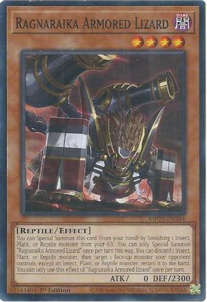 Ragnaraika Armored Lizard - MP25-EN344 - 2025 Mega-Pack 1st Edition