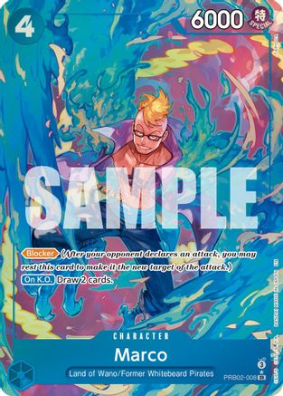 Marco (Alternate Art) - PRB02-008 - Premium Booster -The Best- Vol. 2 Foil