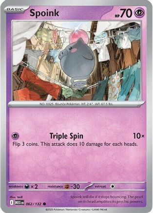 Spoink 62 - ME01 Mega Evolution