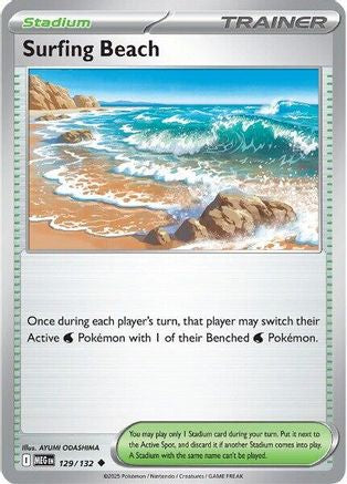 Surfing Beach 129 - ME01 Mega Evolution