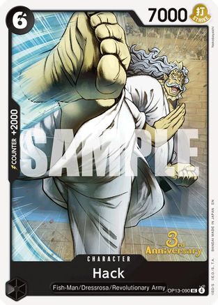 Hack - OP13-090 - Carrying On His Will: 3rd Anniversary Tournament Cards