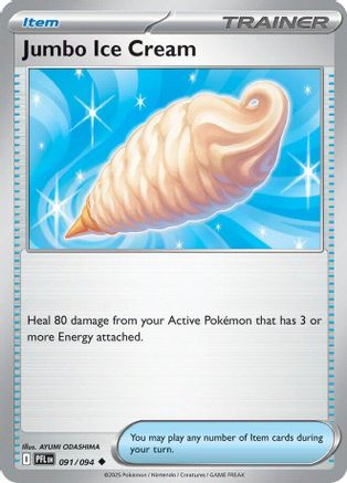 Jumbo Ice Cream - 091/094 - ME02 Phantasmal Flames Reverse Holofoil
