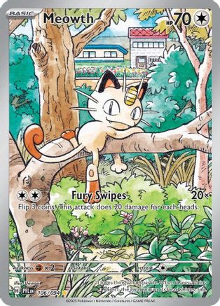 Meowth - 106/094 - ME02 Phantasmal Flames Holofoil