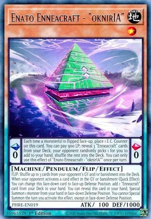 Enato Enneacraft - "oknirIA" - PHRE-EN019 - Phantom Revenge 1st Edition