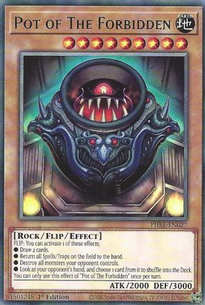 Pot of The Forbidden - PHRE-EN027 - Phantom Revenge 1st Edition