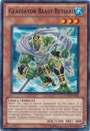 Gladiator Beast Retiari - TU03-EN006 - Turbo Pack: Booster Three Unlimited